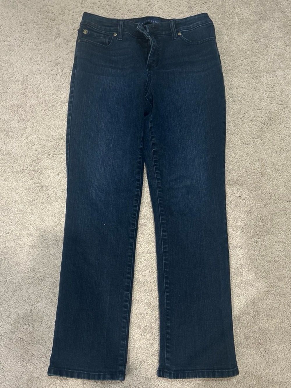 Bandolino Dark Blue Boot Cut Jeans